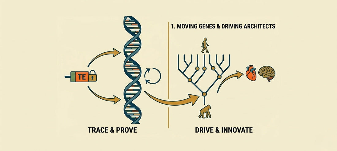 The Genetic Time Travelers: Transposable Elements